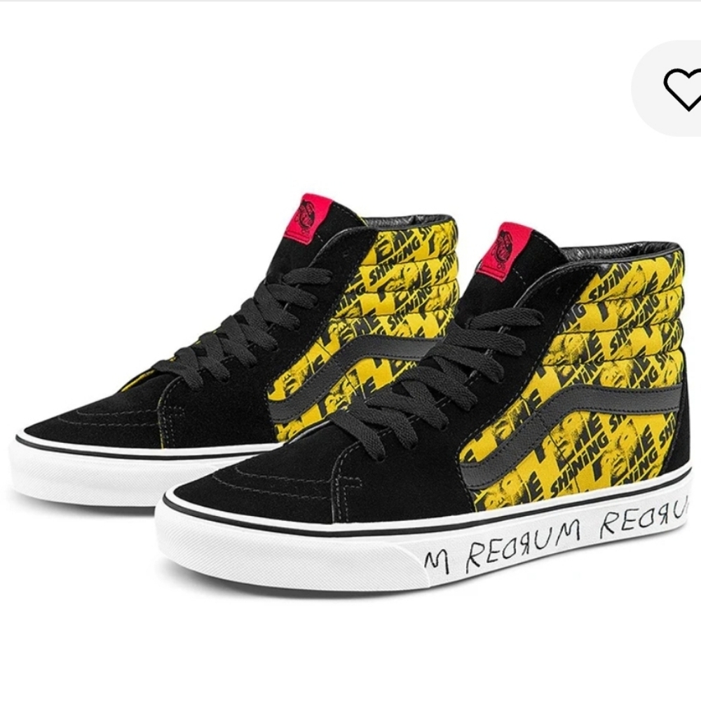 Vans Sk8 Hi Terror The Shining Women 5.5 Red Rum Horror Retro Halloween 082025